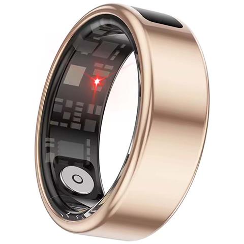 Anello Connesso Taglia 8 Modello Saturn Con Schermo Led E Custodia Di Ricarica - Foto 4