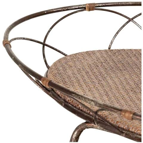 Scaffale Espositivo In Metallo Marroni, 84,46x48,26x73,03h Cm - Foto 8