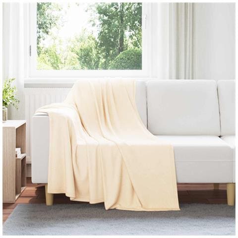 Coperte da Pile 24 pcs Crema 170 x 130 cm Panno - Foto 2