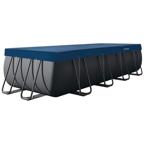 Copertura per piscina 549 x 274 cm Rettangolare PVC e PET - Foto 1