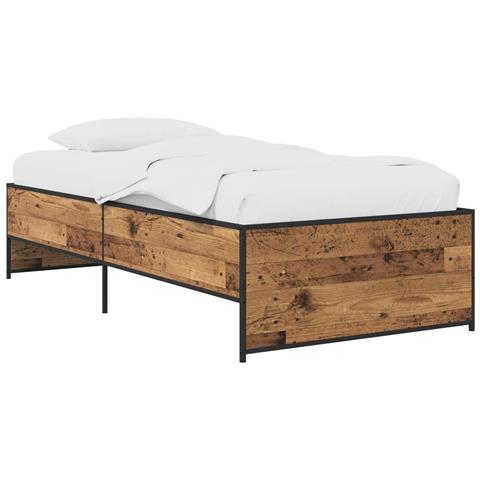 Struttura del letto Legno antico 80 x 200 cm - Foto 1