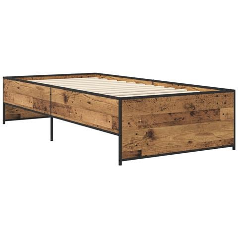 Struttura del letto Legno antico 80 x 200 cm - Foto 2