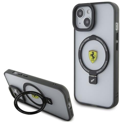 Custodia Ferrari Ring Stand Collezione 2023 Magsafe Per Iphone 15 - Negozio Online - Foto 1