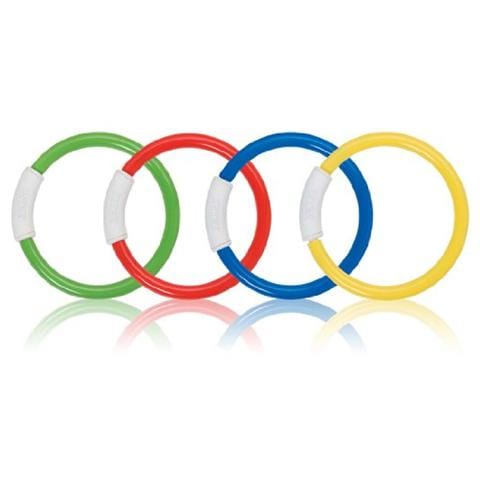 4 Anelli Multicolore - Foto 1
