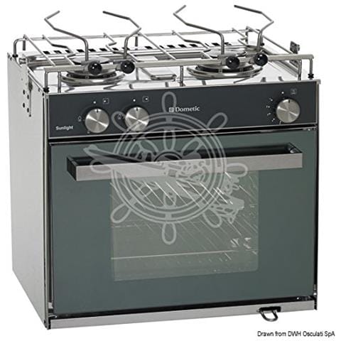 Cucina con forno a gas Smev Sunlight Slim 2 fuochi - Foto 1