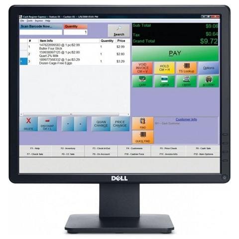 E1715S Monitor 17" LED Risoluzione 1280x1024 Tempo di Risposta 5ms Contrasto 1.000:1 Luminosità 250 cd / m² VGA - Foto 1