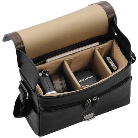 Borsa CBG-11PR Pelle Black / Brown Pen-F - Foto 3