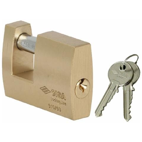 Lucchetto Ottone Mm 63 Serrande 21610 - Foto 3