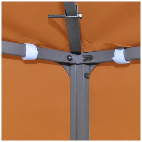 Copertura Superiore Per Gazebo 310 G / m² 4x3m Arancione - Foto 2