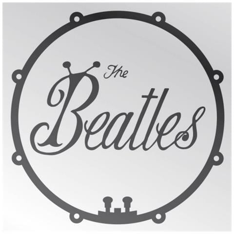 Beatles (the) : Bug Logo & Drum (magnete) - Foto 1
