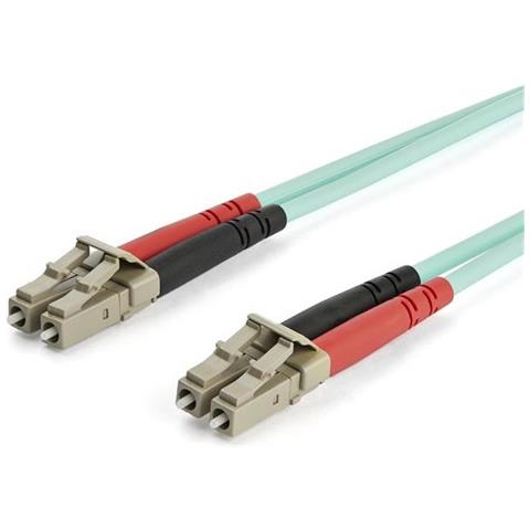 Cavo Fibra Ottica Multimodale Lc A Lc Duplex 50/125 Om3 -15m - Foto 1