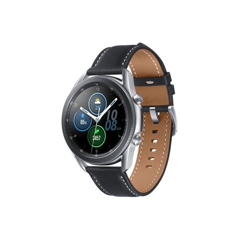 Smartwatch Galaxy Watch3 45mm Resistente all'Acqua Display 1.4" 8GB Bluetooth Wi-Fi e NFC per Fitness con Cardiofrequenzimetro e Pedometro Argento - Foto 2