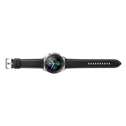 Smartwatch Galaxy Watch3 45mm Resistente all'Acqua Display 1.4" 8GB Bluetooth Wi-Fi e NFC per Fitness con Cardiofrequenzimetro e Pedometro Argento - Foto 6