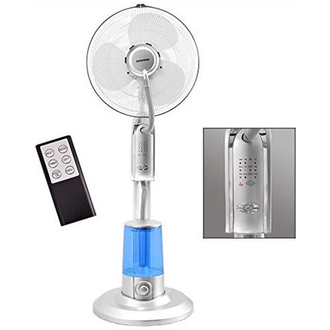 Svt-75w Ventilatore Con Umidificatore Aria Oscillazione Ventilatore Assiale Ventilatore Con Piantana Macchina Del Vento Ventola Ventola Raffreddatore-aria - Foto 1