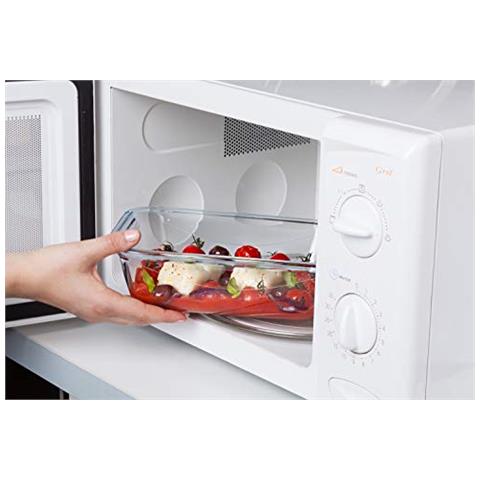 Cook & Go - set Di 2 contenitori Rettangolari, 80/170 cl, Trasparente + Coperchio, Colore: Blu - Foto 3