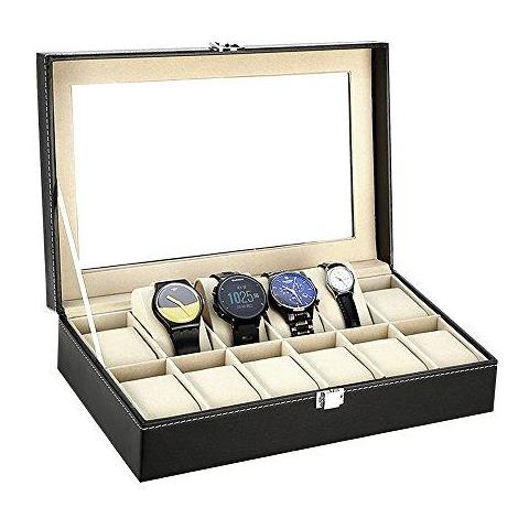 12 Guarda Visualizzazione Storage Box Gioielli Titolare Case Collection Organizer - Foto 2