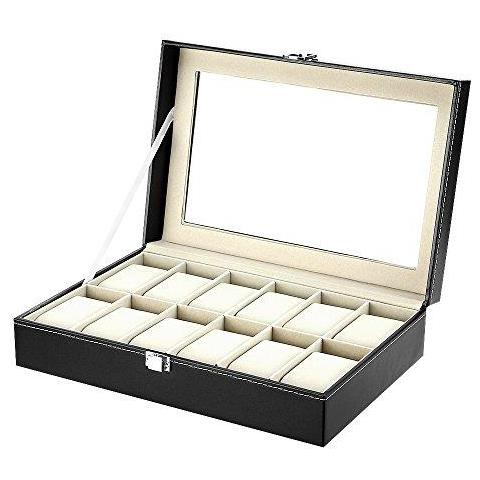 12 Guarda Visualizzazione Storage Box Gioielli Titolare Case Collection Organizer - Foto 1