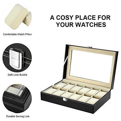 12 Guarda Visualizzazione Storage Box Gioielli Titolare Case Collection Organizer - Foto 4