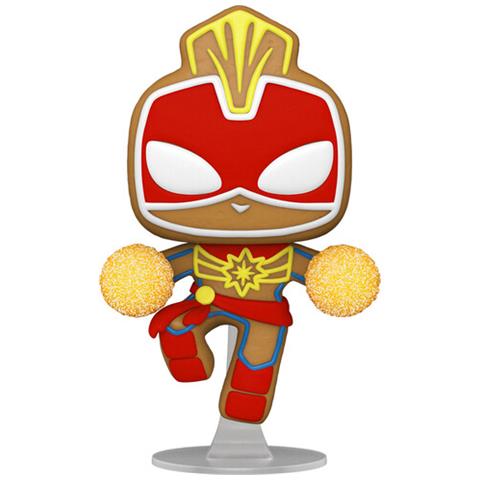 Marvel: Pop! - Holiday - Gingerbread Captain Marvel (Vinyl Figure 936) - Foto 1