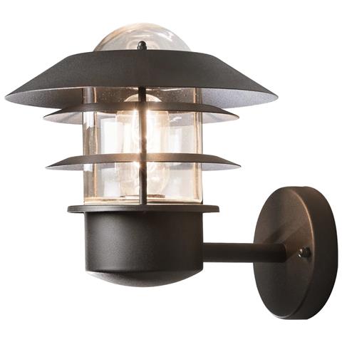 Lampada da Parete Modena Nera Dipinta - Foto 1