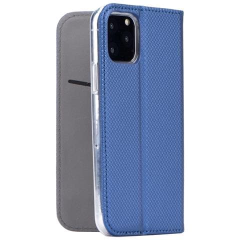 Smart Book Custodia Poket Silicone Flip Cover Case Per Apple Iphone 13 Mini Blu - Foto 4