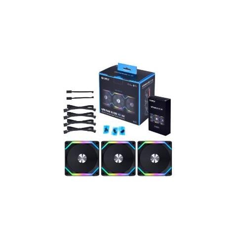Uni Fan Sl V2 120 Case Per Computer Ventilatore 12 Cm Nero 3 Pz - Foto 2