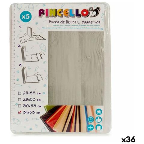 Copertina Adesiva Per Libri Trasparente 31 X 53 Cm (36 Unità) - Foto 1