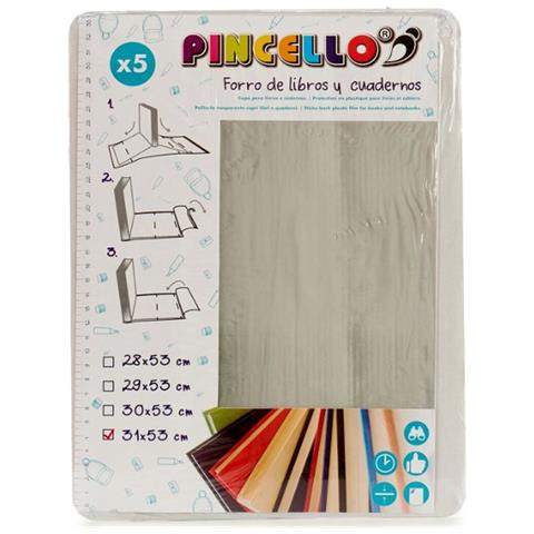 Copertina Adesiva Per Libri Trasparente 31 X 53 Cm (36 Unità) - Foto 3