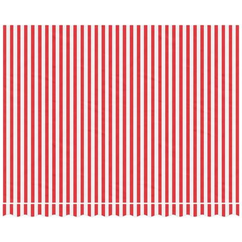 Tessuto Di Ricambio Per Tenda Strisce Rosse E Bianche 3,5x2,5 M - Foto 3
