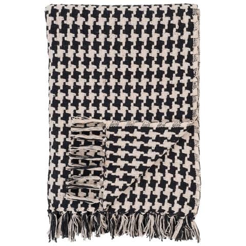 Plaid Side - Nero - Poliestere - 180x130x0,5 Cm - Foto 1