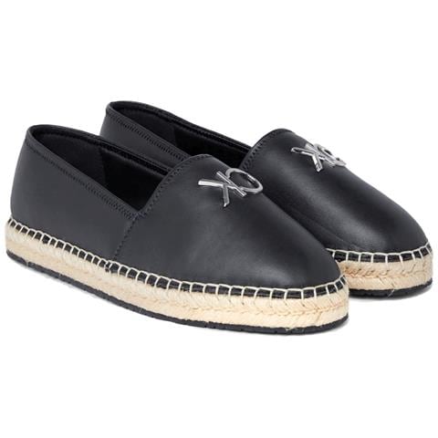 Espadrille Re-lock Espadrillas Pelle Scarpe Donna Nero Eu 38, Hw0hw02036 Beh - Foto 1