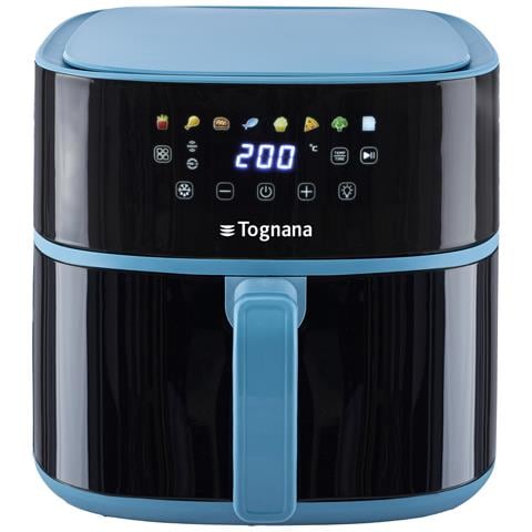 Friggitrice ad Aria D2DFA05IRZU Capacità 8 Litri 2000 Watt Colore Nero Blu - Foto 1