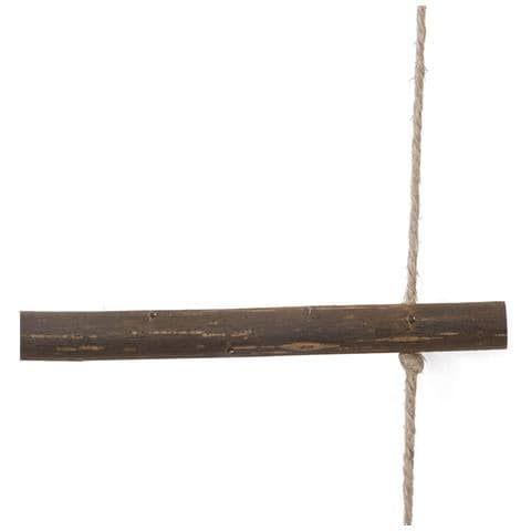 Decorazione Da Parete A Forma Di Scala 50x150 Cm Ramo Naturale - Foto 7