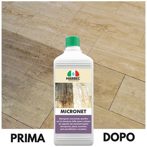 Micronet 5ltx4pz - Detergente Per Gres Porcellanato E Pietre - Foto 2