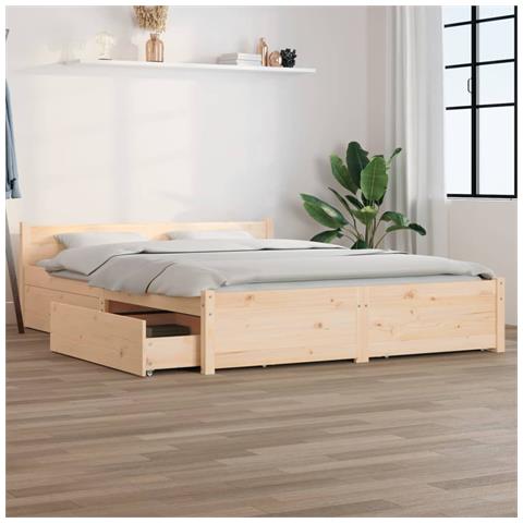 Lusso Casadino -  Giroletto Con Cassetti 150x200 Cm King Size - Foto 8