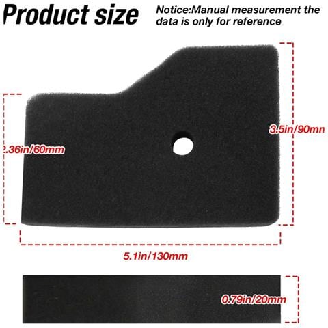 Set Filtro Aria Per Generatore Eb /eu2000i - 17211-z07-000 - Foto 5