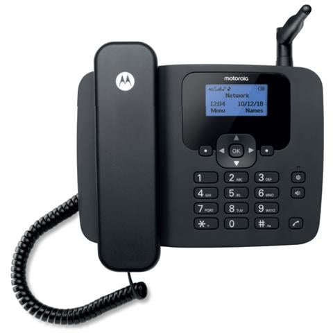 FW410 Telefono analogico Identificatore di chiamata Nero - Foto 1