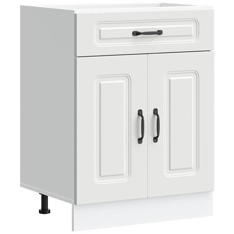 Base da Cucina Kalmar Bianco in Legno Multistrato - Foto 1