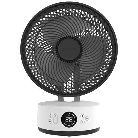 Meaco Meacofan Sefte 10"" Ventilatore Da Tavolo Silenzioso Motore Senza Spazzole Oscillazione H/v Telecomando Luminoso Bianco - Foto 2