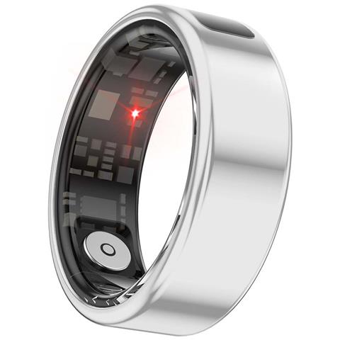 Anello Intelligente Taglia 10 Modello Saturn Con Schermo Led E Custodia Di Ricarica - Foto 2