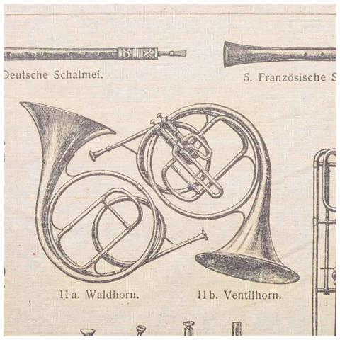 Tela Stampata In Pergamena Di Lino 60x86 - Foto 2