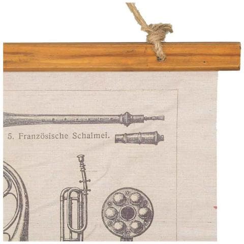 Tela Stampata In Pergamena Di Lino 60x86 - Foto 3