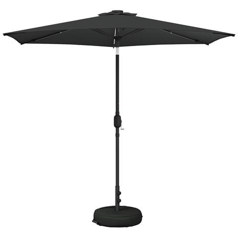 Parasol da Giardino con Luci LED 270 x 270 cm Poliestere - Foto 1