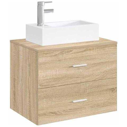 Lavabo da bagno Cromato 45,5 x 25,5 x 13 cm Metallo - Foto 8