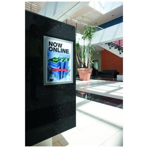 confezione da 2 pezzi - cornice magnetica duraframe a4 21x29,7cm silver - Foto 10