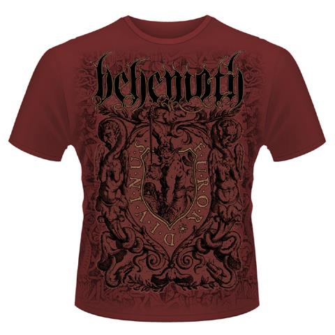 Behemoth - Furor Divinus Maroon (T-Shirt Unisex Tg. S)  - Foto 1