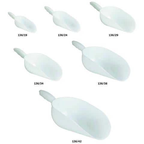 Sessola Tonda In Plastica Da 42 Cm Per Alimenti - Bianco - Foto 2