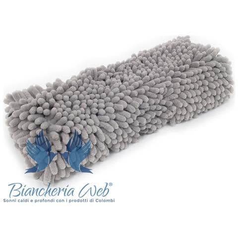 Tappeto Bagno Retro Gommato Antiscivolo Lavorazione Shaggy Modello Passatello 50x80 Grey - Foto 8