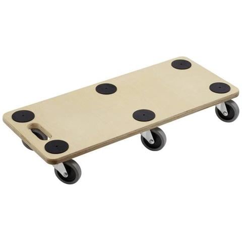 Base Con Ruote Per Trasporto Mobili, Portata Massima 300 Kg, 680 X 290 Mm - 821420 - Foto 3