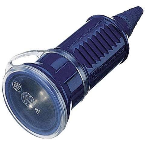 Presa Di Sicurezza Plastica 230 V Blu Ip44 - Foto 1